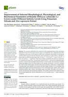 Improvement of selected morphological, physiological, and biochemical parameters of Roselle (Hibiscus sabdariffa L.) grown under different salinity levels using potassium silicate and Aloe saponaria extract