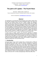 The path to EV uptake – the Fourth Wave