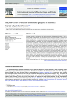 The post COVID-19 tourism dilemma for geoparks in Indonesia