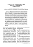 Search tactics of insectivorous birds foraging in an Australian eucalypt forest