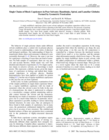 Single chains of block copolymers in poor solvents: Handshake, spiral, and lamellar globules formed by geometric frustration