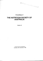Nutrient utilisation by skeletal muscle of fasted sheep