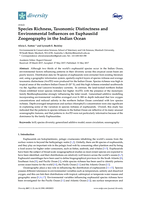 Species Richness, Taxonomic Distinctness and Environmental Influences on Euphausiid Zoogeography in the Indian Ocean