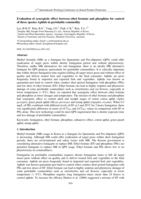 Evaluation of synergistic effect between ethyl formate and phosphine for control of three species Aphids in perishable commodity