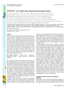 ICPH 2671 – the world's first commercial food legume hybrid