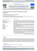 A proposed governance model for the adoption of geoparks in Australia