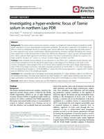 Investigating a hyper-endemic focus of Taenia solium in northern Lao PDR