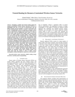 Trusted routing for resource-constrained Wireless Sensor Networks