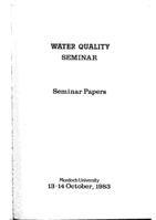Water quality improvement of treated wastewater by soil percolation