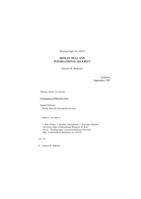 Hedley Bull and international security