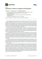 Nutrients in Infancy: Progress and Prospects