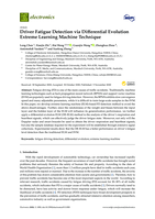 Driver fatigue detection via differential evolution extreme learning machine technique
