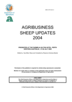 Meat quality of sheep grazed on a saltbush-based pasture