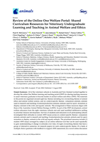 Review of the online One Welfare portal: Shared curriculum resources for veterinary undergraduate learning and teaching in animal welfare and ethics