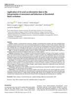 Application of tri-axial accelerometer data to the interpretation of movement and behaviour of threatened black cockatoos