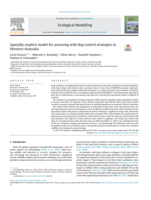 Spatially-explicit model for assessing wild dog control strategies in Western Australia