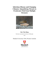 Infectious disease and changing climates: Quantifying threats to freshwater fish from multiple stressors