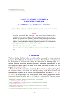 A note on steady flow into a submerged point sink