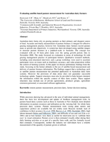 Evaluating satellite-based pasture measurement for Australian dairy farmers