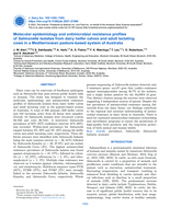 Molecular epidemiology and antimicrobial resistance profiles of Salmonella isolates from dairy heifer calves and adult lactating cows in a Mediterranean pasture-based system of Australia