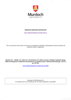 A survey of Western Australian sheep, cattle and kangaroos to determine the prevalence of Coxiella burnetii