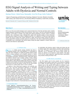 EEG signal analysis of writing and typing between adults with dyslexia and normal controls