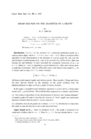 Sharp bounds on the diameter of a graph