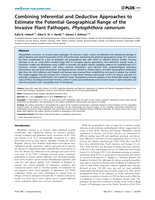 Combining inferential and deductive approaches to estimate the potential geographical range of the invasive plant pathogen, Phytophthora ramorum