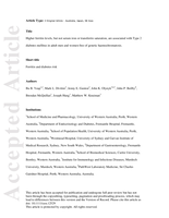 Higher ferritin levels, but not serum iron or transferrin saturation, are associated with Type 2 diabetes mellitus in adult men and women free of genetic haemochromatosis