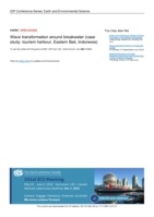 Wave transformation around breakwater (case study: tourism harbour, Eastern Bali, Indonesia)