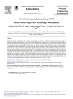 Surface forces in particle technology: Wet systems