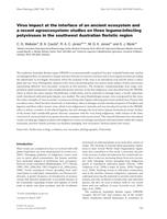 Virus impact at the interface of an ancient ecosystem and a recent agroecosystem: studies on three legume-infecting potyviruses in the southwest Australian floristic region
