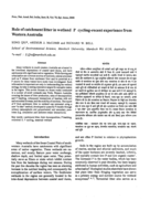 Role of catchment litter in wetland P cycling-recent experience from Western Australia