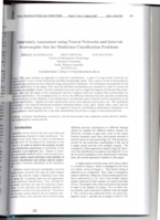 Uncertainty assessment using neural networks and interval neutrosophic sets for multiclass classification problems