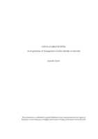 Unpalatable fiction: An exploration of transgressive gender identity in Hannibal