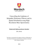 Unravelling the Lipidome of Idiopathic Pulmonary Fibrosis and its Spatial Distribution using High Resolution Mass Spectrometry