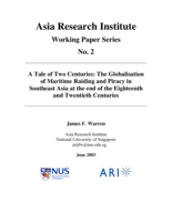 A tale of two centuries: The globalisation of maritime raiding and piracy in Southeast Asia at the end of the Eighteenth and Twentieth centuries
