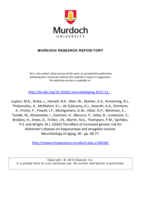 The effect of increased genetic risk for Alzheimer's disease on hippocampal and amygdala volume