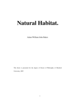Natural Habitat