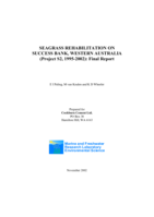 Seagrass rehabilitation on Success Bank, Western Australia (Project S2, 1995-2002): Final Report