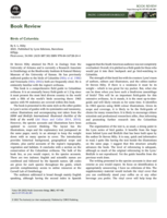 Book Review:Birds of Columbia By S. L. Hilty 2021, Published by Lynx Edicions, Barcelona 605pp. Flexi-cover, 54.90€ (AUD $87.50) ISBN 978-84-16728-24-4