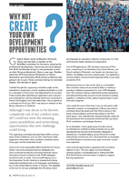 Why not create your own development opportunities?