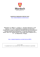 Bathymetry mapping and sea floor classification using multispectral satellite data and standardized physics-based data processing