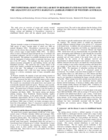 Phytophthora root and collar rot in rehabilitated bauxite mines and the adjacent Eucalyptus marginata (Jarrah) forest of Western Australia
