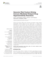 Genomic Risk Factors Driving Immune-Mediated Delayed Drug Hypersensitivity Reactions