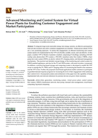 Advanced monitoring and control system for virtual power plants for enabling customer engagement and market participation