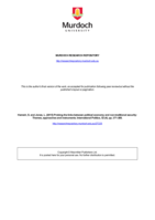 Probing the links between political economy and non-traditional security: Themes, approaches and instruments
