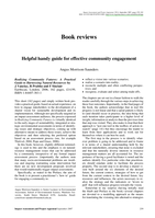 Helpful handy guide for effective community engagement