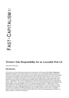 Tweeters take responsibility for an accessible web 2.0