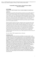 Sustainability requires change to allocated property rights: The story of abalone